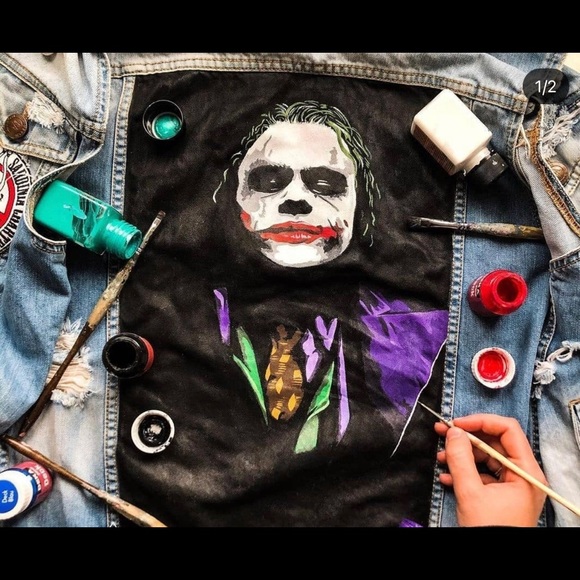 Your dog picture Denim Jacket - Picture 2 of 4